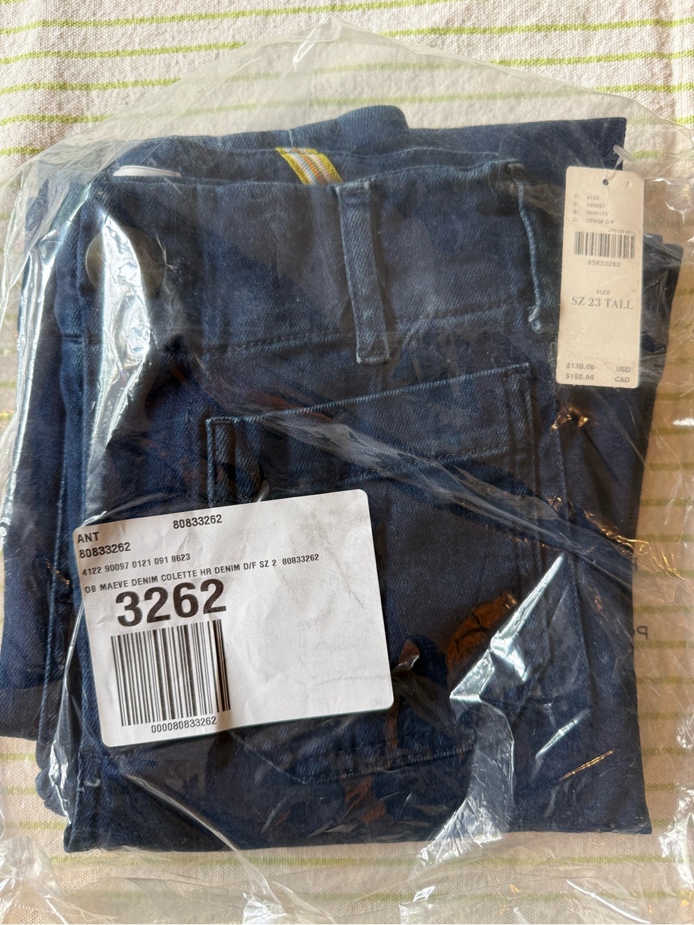 Maeve Colette High-Rise Wide-
Leg Cropped Jeans NWT, in bag - Picture 7 of 7